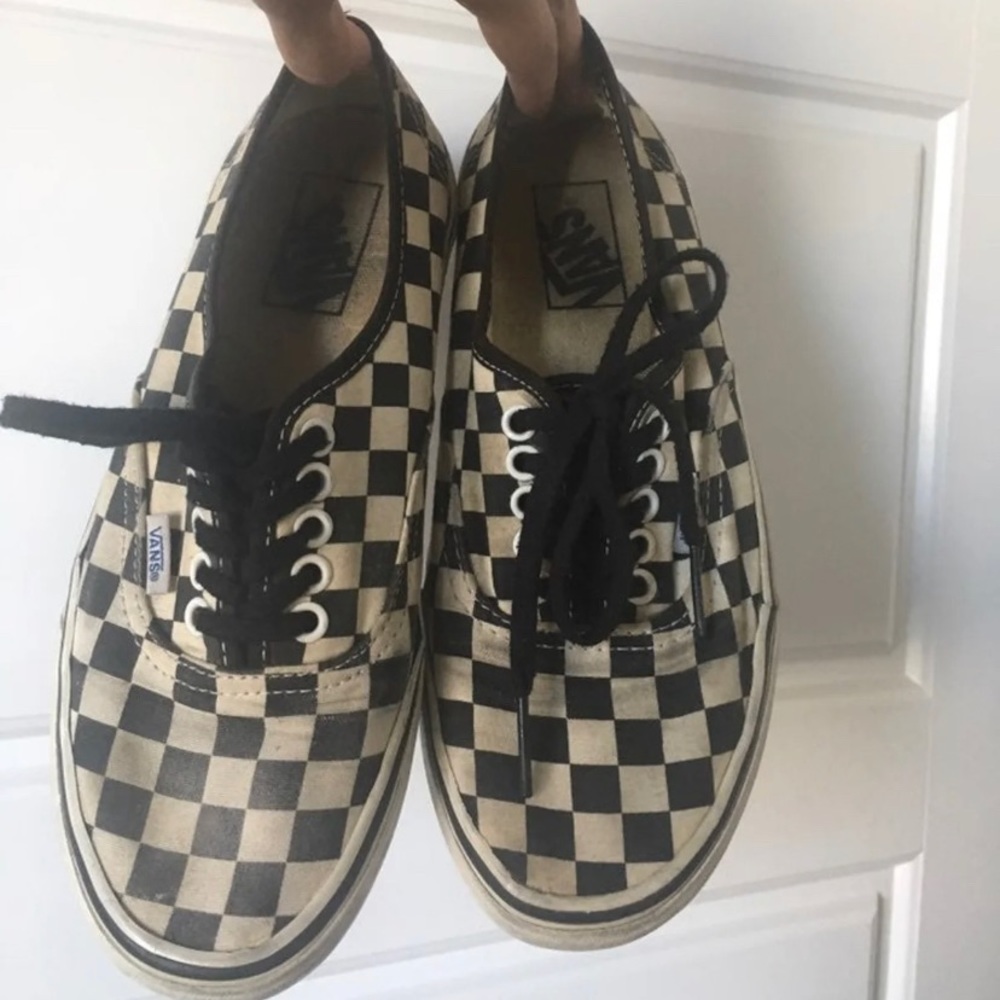Checkered vans